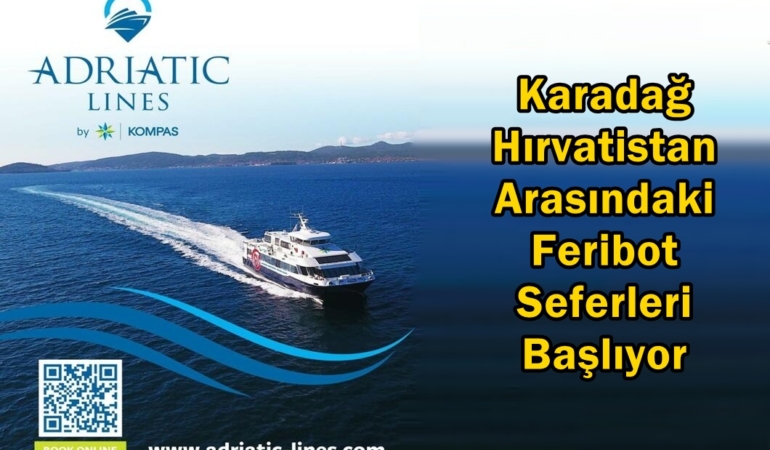 montenegro - hırvatistan feribot