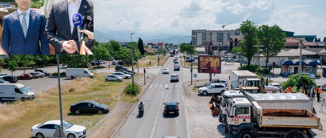 podgorica bulvar inşaatı