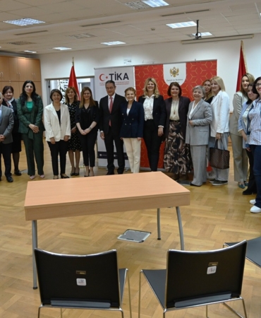 tika - karadağ faaliyetleri