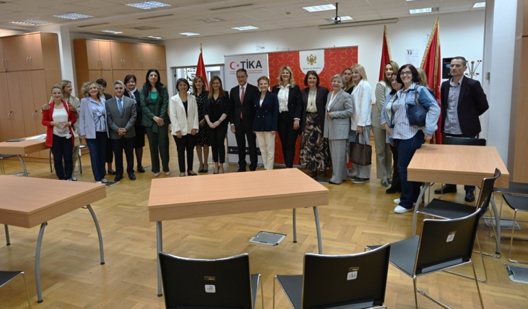 tika - karadağ faaliyetleri