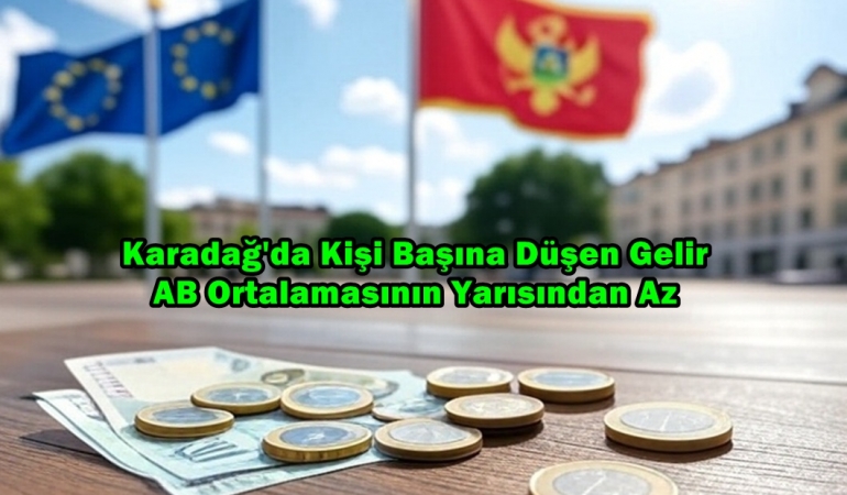 karadağ GSYİH avrupadan az