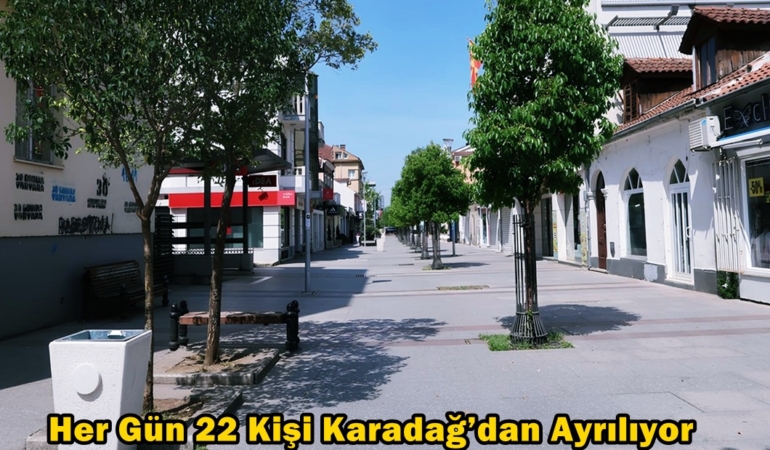 karadağ nüfusu azalıyor