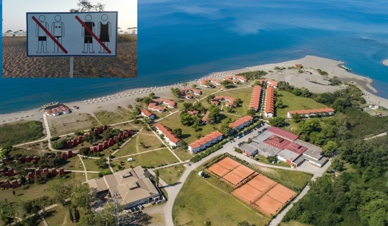 montenegro çıplaklar plajı