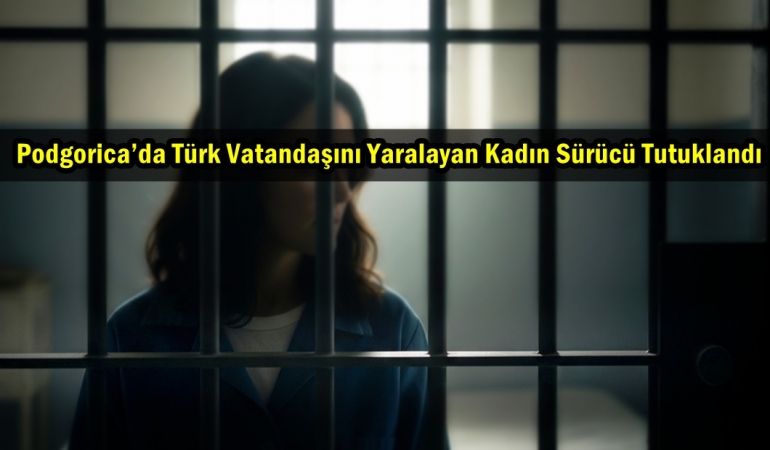 karadağ kadın tutuklu