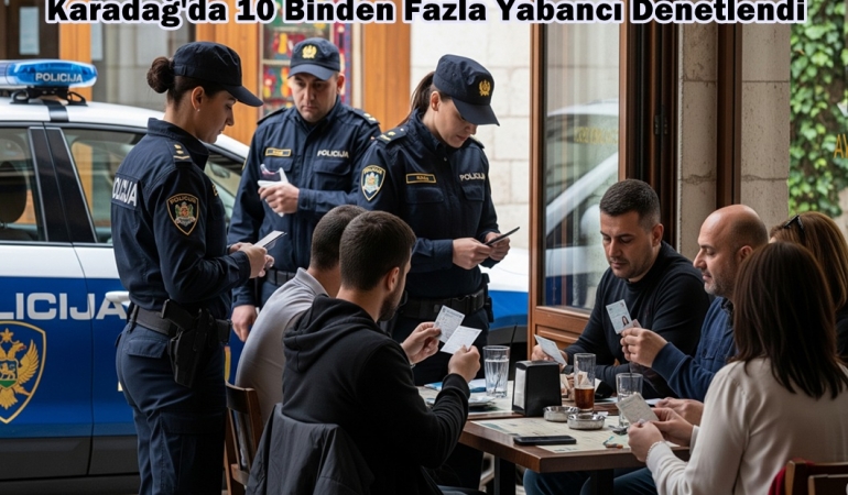 karadağ polisi kontrol