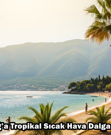 montenegro sıcak hava dalgası