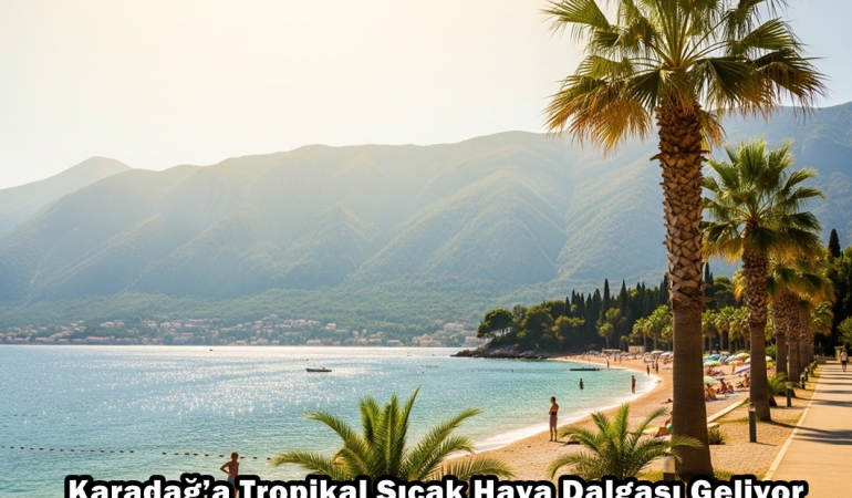 montenegro sıcak hava dalgası