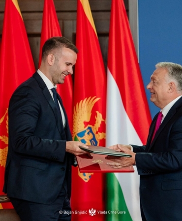 orban - spajic - macaristan - karadağ