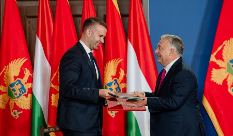 orban - spajic - macaristan - karadağ