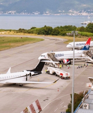 tivat havalimanı bomba ihbarı