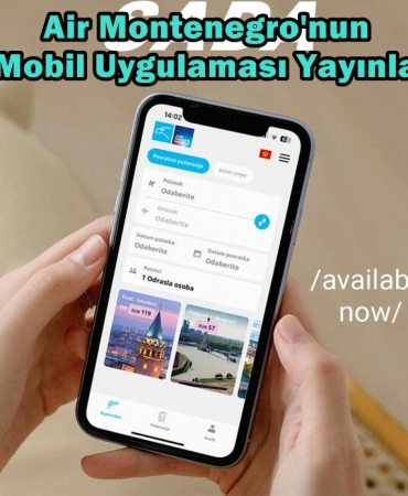 air montenegro mobil uygulama