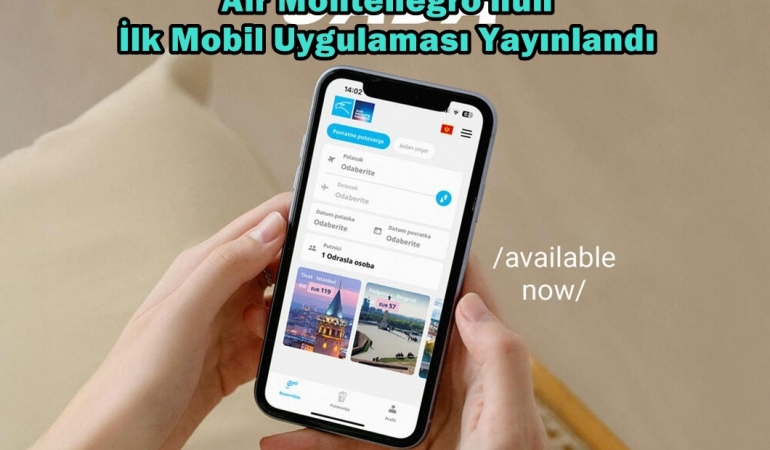 air montenegro mobil uygulama