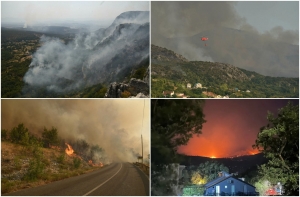 montenegro orman yangınları