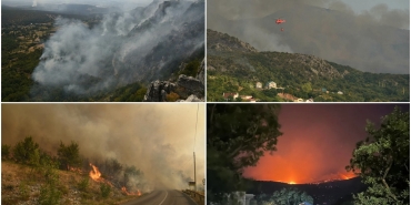 montenegro orman yangınları