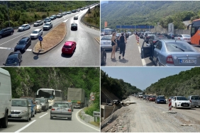 montenegro trafik sorunu