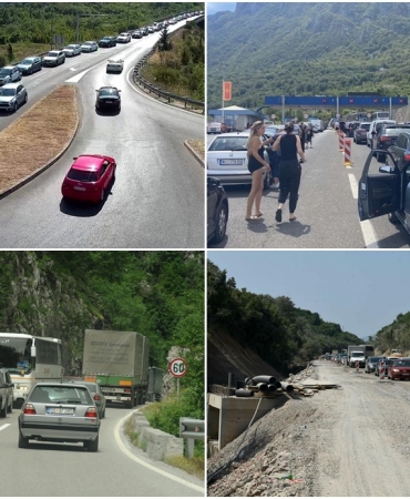montenegro trafik sorunu
