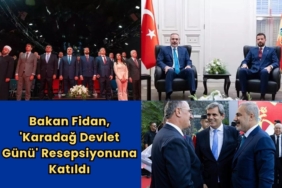 bakan fidan karadağ resepsiyon
