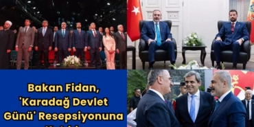 bakan fidan karadağ resepsiyon