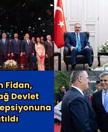 bakan fidan karadağ resepsiyon