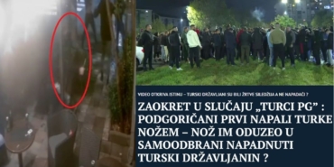 montenegro türk kavgası