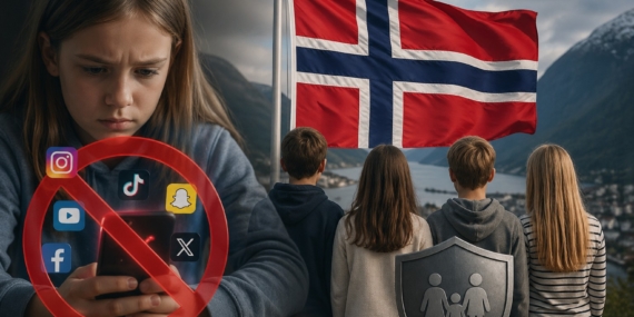 Norveç’te 16 Yaş Altına Sosyal Medya Yasaklanıyor